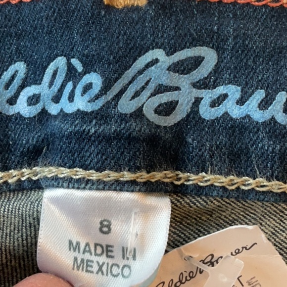 NWT Eddie Bauer Slightly Curvy High rise Size 8 - Picture 5 of 7